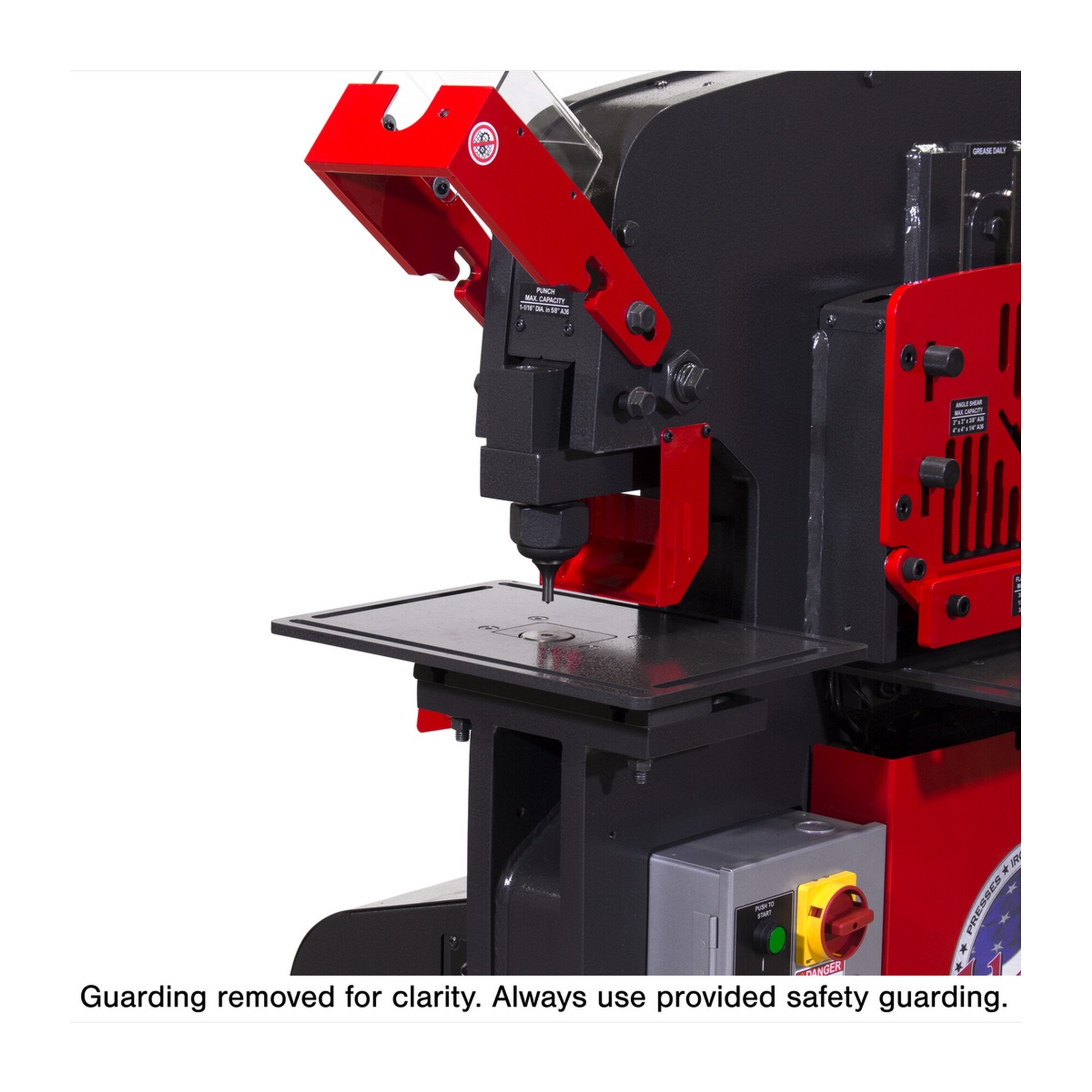 Edwards Ironworkers, Gauging Table Kit, Max. Bending Radius 45 °, Model# AC0900